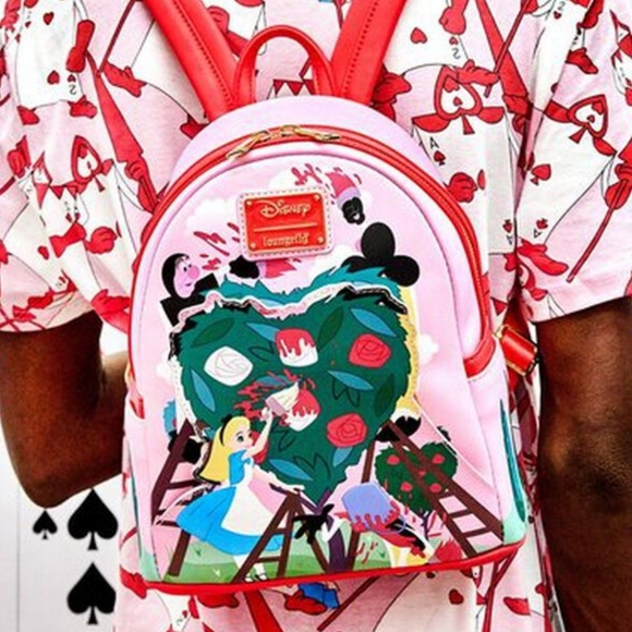 Alice in Wonderland Painting the Roses Red Mini Backpack main image 7
